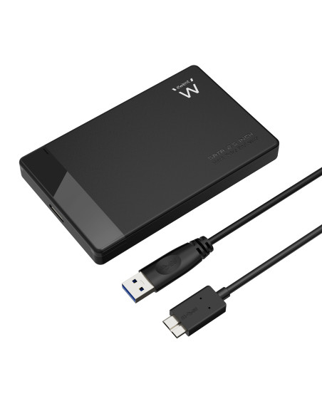 EWENT Caixa Externa para HDD/SSD SATA de 2.5" USB3.2 Gen 1 com montage
