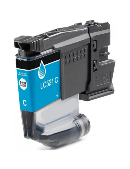 Brother LC521 Ciano - Tinteiro Compatível