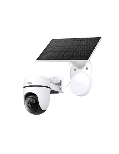 Câmara de Segurança TP-Link Tapo TC90 KIT 2K 3MP Pan/Tilt Outdoor IP65 Security Wi-Fi com Bateria + Painel Solar Tapo A201