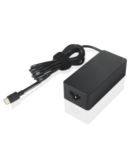 Carregador de Portátil Universal Lenovo GX20P92529 65W USB-C Preto + Cabo de Alimentação Schuko-IEC C5 (3 Pinos)