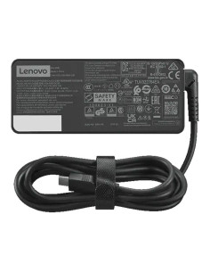 Carregador de Portátil Universal Lenovo GX20P92529 65W USB-C Preto + Cabo de Alimentação Schuko-IEC C5 (3 Pinos) 2