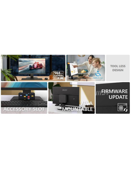 MSI PRO MP241 E14V 23,8" Full HD 144Hz VA
